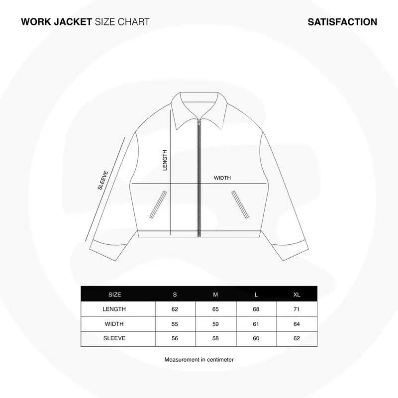 Satisfaction Work Jacket Corduroy W.R.W.D Navy 6