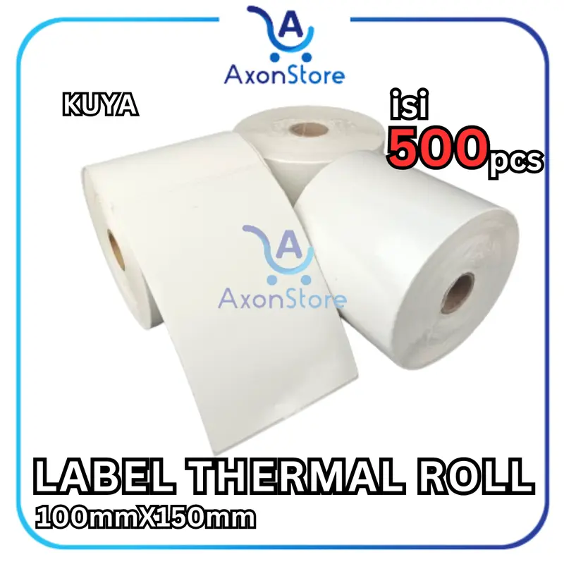 Label Thermal Barcode 100 x 150 mm 500pcs Sticker Resi 4x6 100x150 8