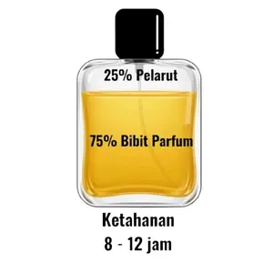 Parfum uniseks Parfum Pria Wanita Wangi Seharian Ukuran 30ml Parfum outdoor indoor