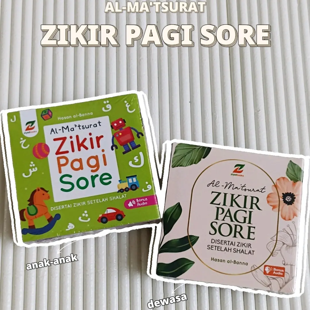 ZIKIR PAGI SORE AL-MA'TSURAT | Hassan Al Banna | Isi 10 Buku