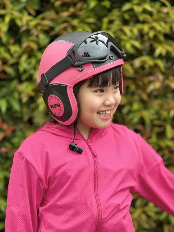 Helm PORORO ANAK Kacamata Usia 2-6 tahun SNI Motorcycle helm  pororo 3