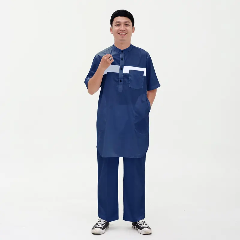 ATTHOWAF Baju koko Setelan Pria Muslim Dewasa Terbaru Bahan Super Spun Premium Giffari Series Original 5