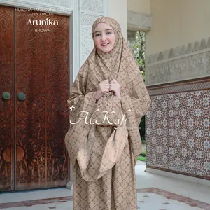 MUKENA TANGGUNG KATUN 2 IN 1 MOTIF ARUNIKA