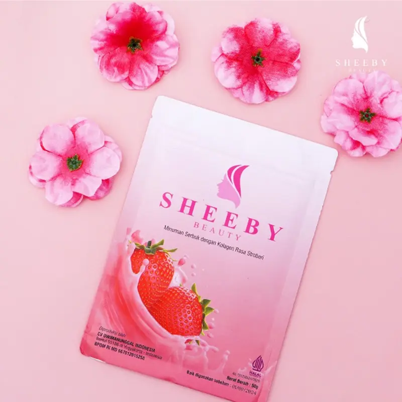 PROMO 5PCS !! Sheeby Collagen Drink Minuman Collagen Pemutih Badan - Anti Aging -Whitening Booster Shebby 1