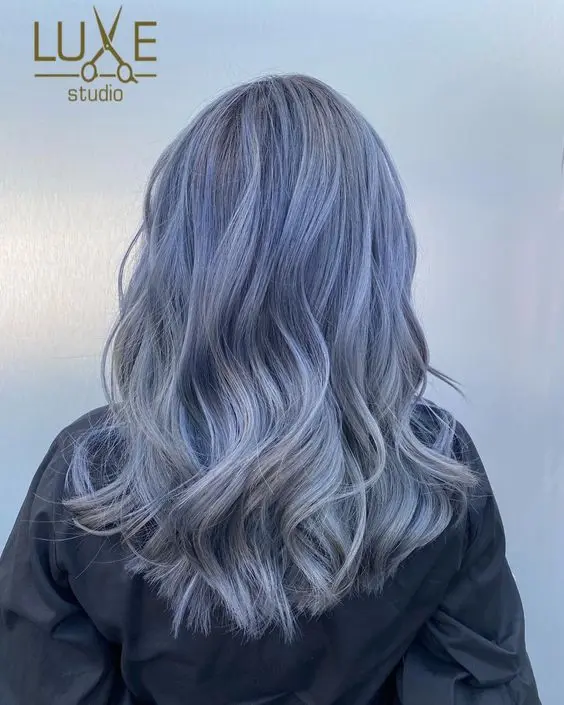 Diosys Cat Rambut Warna grey blue biru abu 1