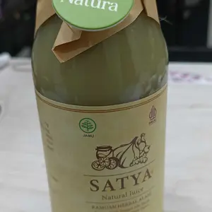 Satya Natural Juice (Jus Bawang Putih Tunggal, Jahe Merah, Madu Hutan, Cuka Apel, Lemon)