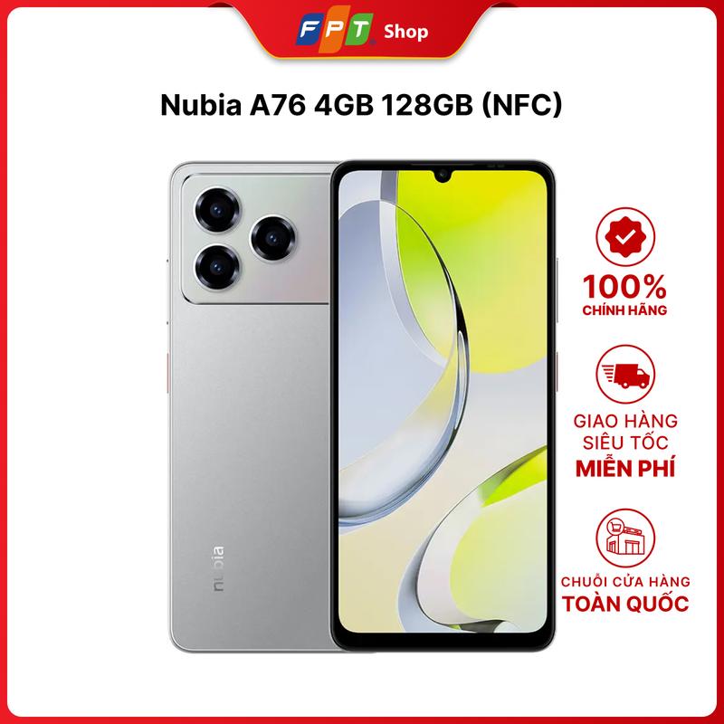  Điện thoại Nubia A76 4GB 128GB  NFC  