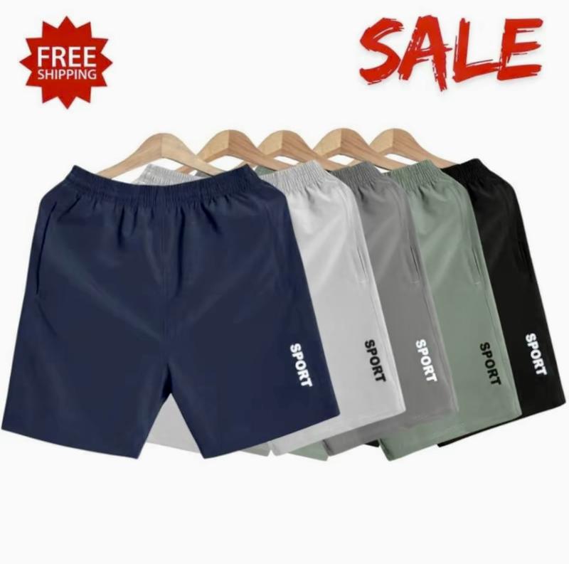  Combo 5 quần đùi short nam SPORT giá cực rẻ vải gió trơn mỏng mặc thoáng mát thích hợp vận động thể dục,thể thao đi chơi đi du lịch hoặc mặc ở nhà. 