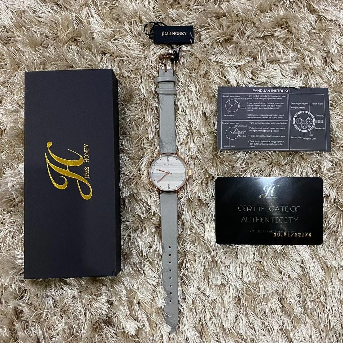 JIMS HONEY JAM TANGAN WANITA JT 8130 (FREE BOX + BATERAI)
