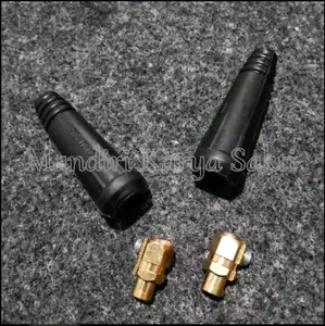 Konektor Kabel Las Male - Fimale 10-25 | Conector Welding Male - Fimale