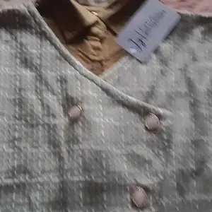 Mella Blouse Semi Vest Knit Korean Style