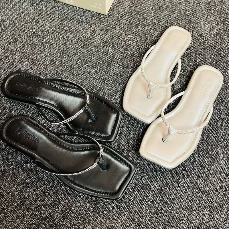 BELLAVISTA . KA 11 sandal jepit blink blink wanita / sandal wanita premium empuk / sandal jepit kristal premium / sandal wanita murah premium 0