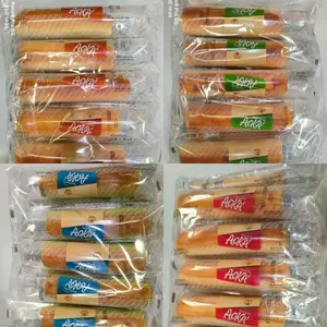 Aoka roti gulung 1 pak isi 10 x 20 gram