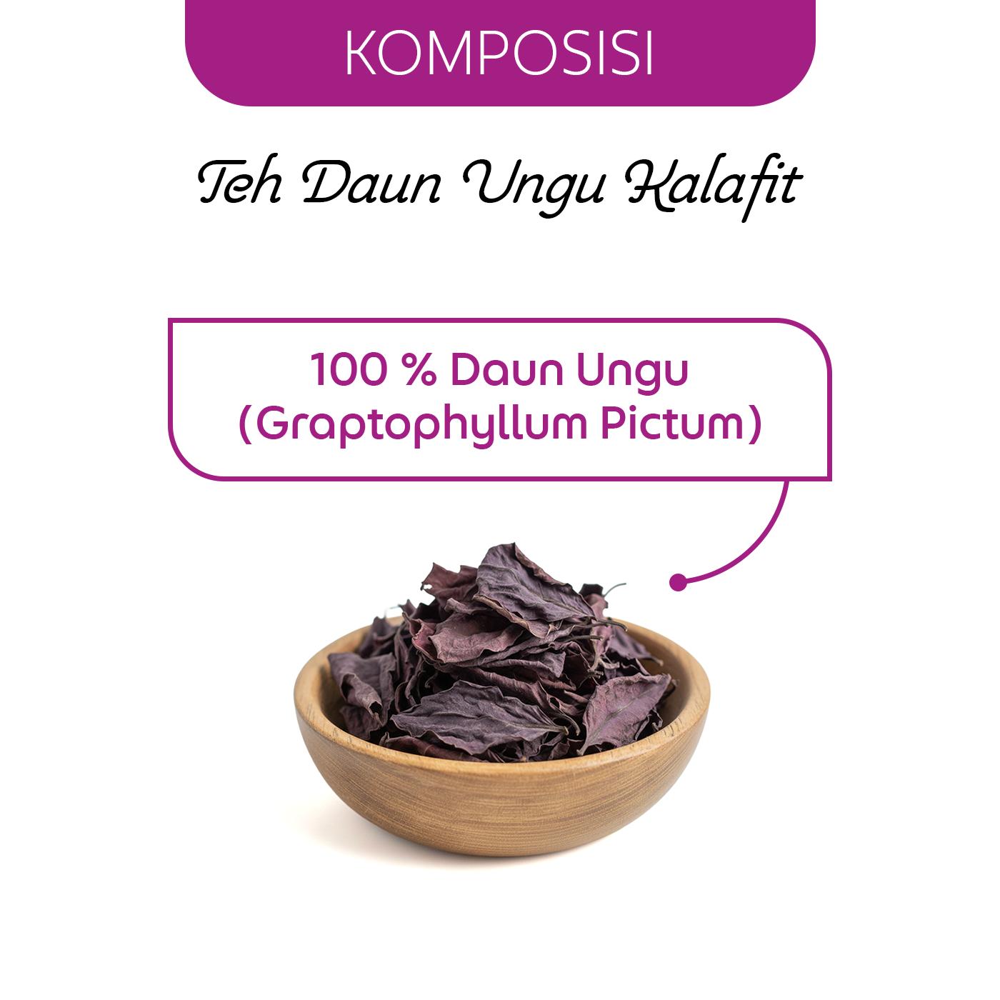 Daun Ungu HANDELEUM 40 Gram Herbal Wasir & Ambeien