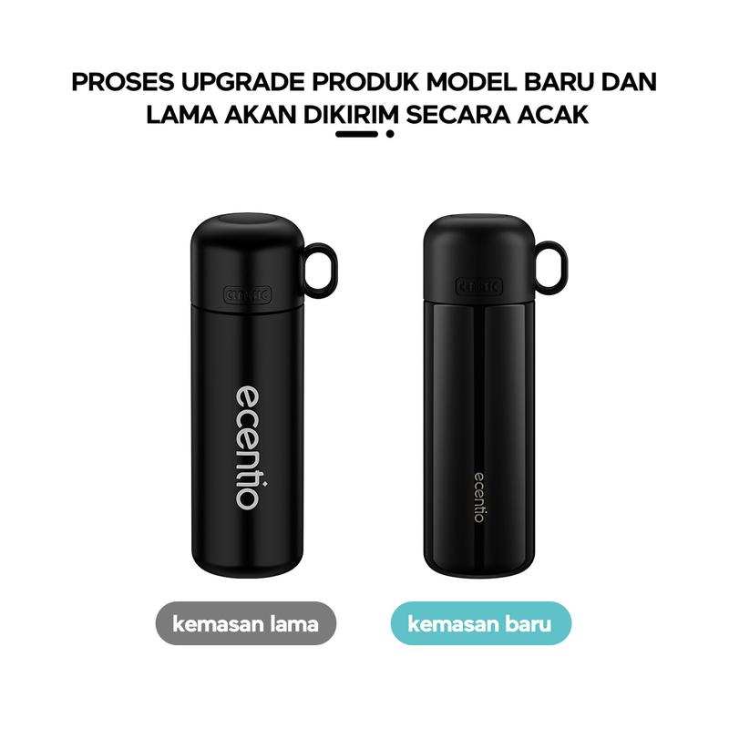 Product Introduction of ecentio termos air panas 500ml stainless steel 304+316 tahan 8 jam botol air dengan tutup kecil portable Vacuum 8