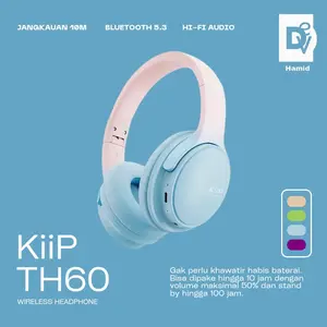 KiiP Wireless TH60 Bluetooth Headphone Wireless Headset Earphone