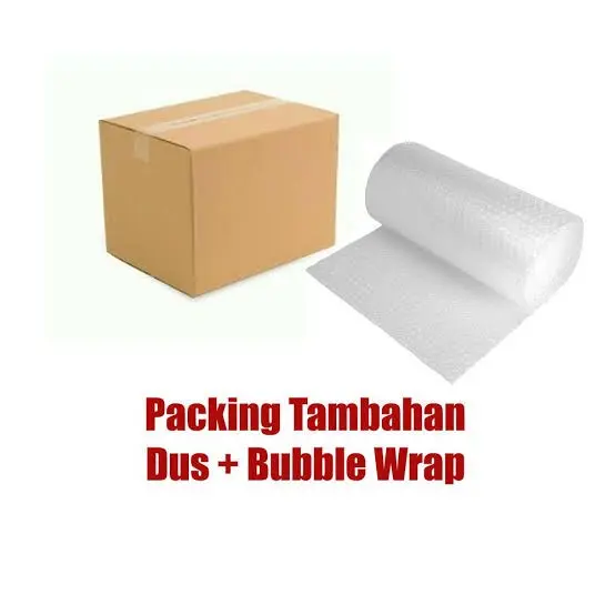 Tambahan bubble wrap / Kardus Packing (Extra Packing)