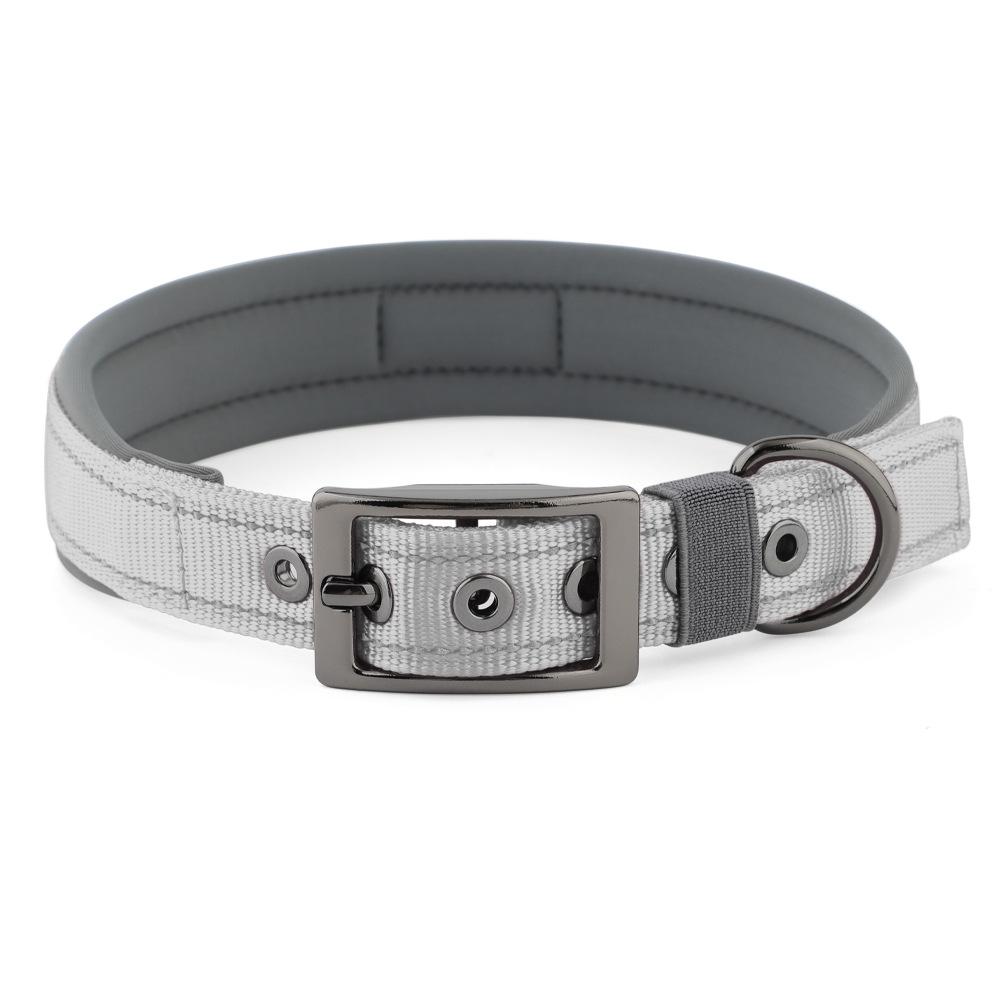 Kalung Anjing Nyaman Reflektif Malam | Comfortable Reflective Dog Collar for Small Medium Large Dogs