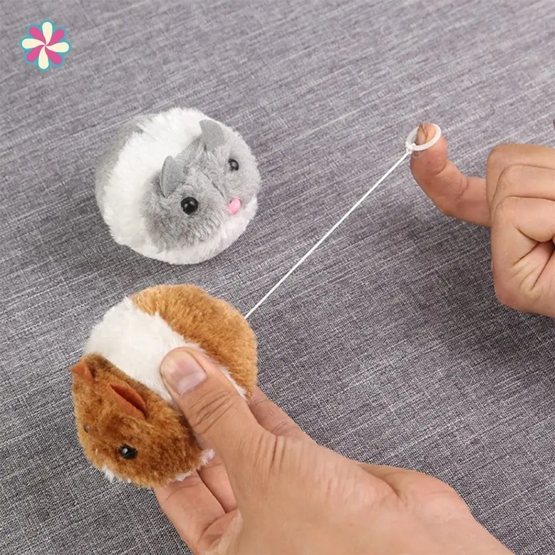 TERBARU !!! Cute Cat Toys Pet / Mouse Shakes Toys // Funny Rat Safety Plush Little Mouse Gift