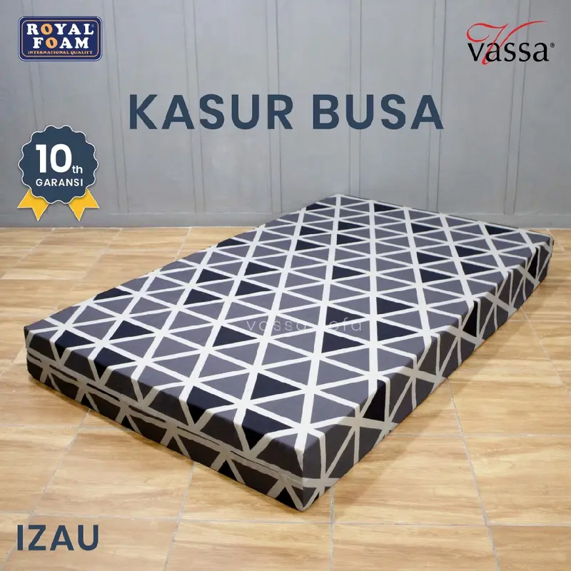 Kasur Busa Royal Foam Tebal 20 Cm Cover Zipper By Vassa Bedding 1