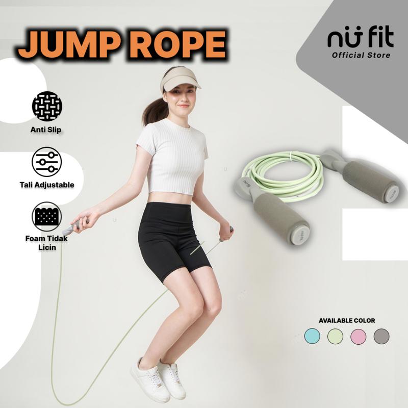 NU - FIT - Tali Skipping - Skipping Premium - Skipping jump - Lompat Tali - Foam Jump Rope - Skipping Rope -Tali Skipping Jump Rope 0