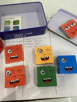 Product Review of Changing Face Rubik'S Cube Family/Board Game Puzzle Anak Mainan Edukasi Balok Kayu Kubus Permainan Blok Toys from T**a 2