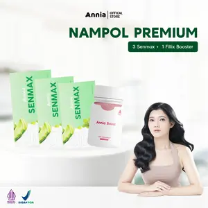 Paket Nampol Premium Annia (Fillix 15 + Senmax Annia 30) - Komposisi Kayu Rapat, Kemuning, Aloe Vera, Black Tea dan Mengkudu - Minuman, Tea