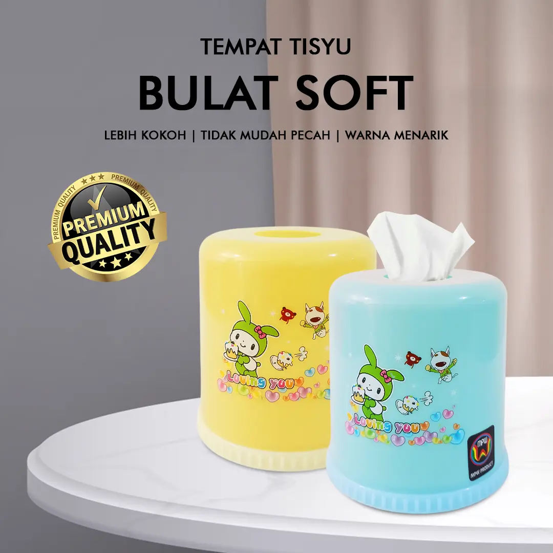 Kotak Tisu / Tempat Tisu / Bahan Plastik Berkualitas / Kokoh dan Tahan Lama / Termurah