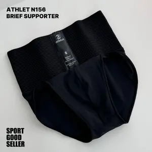 Celana Supporter Olahraga ATHLET N156 Korset Hernia Turun Berok