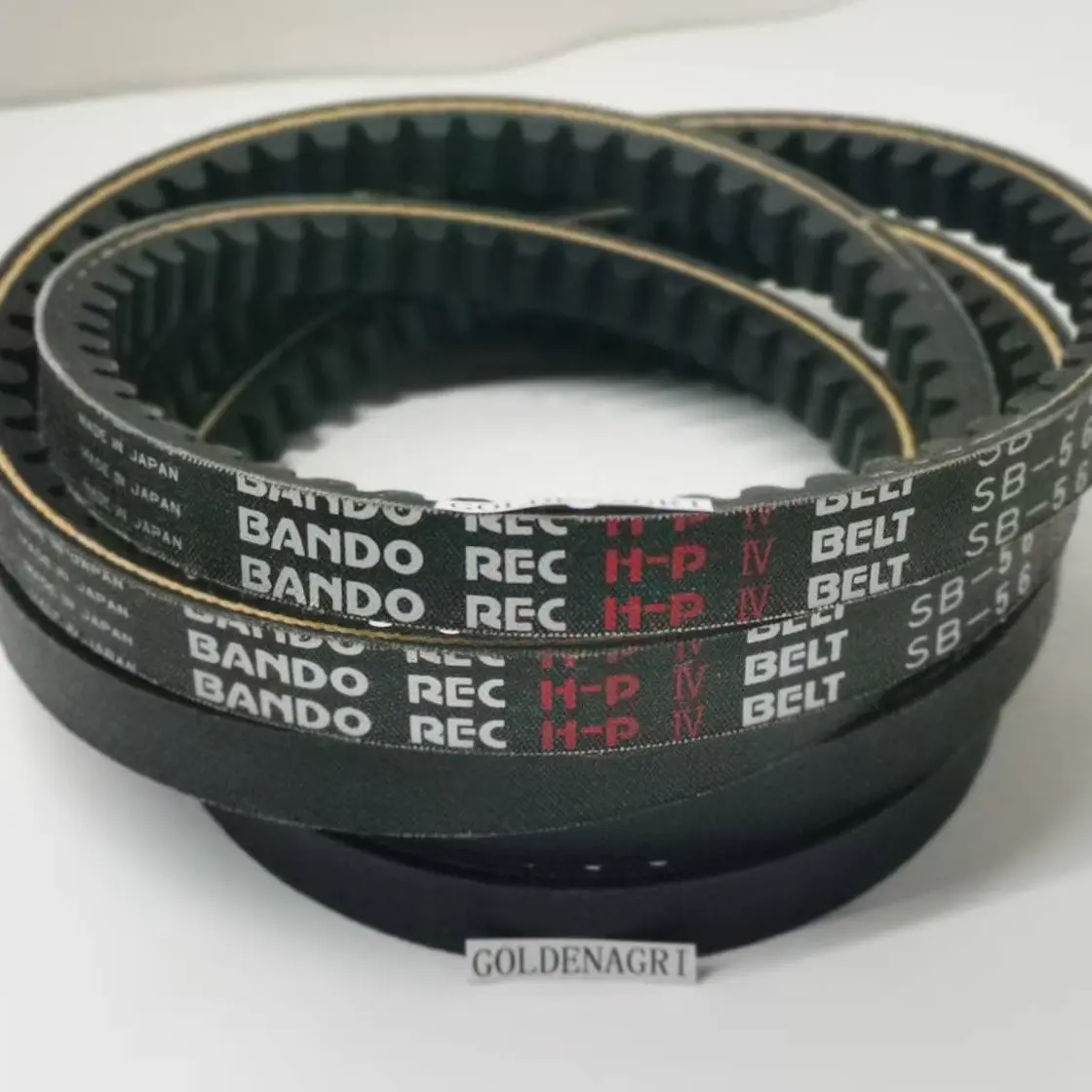 SB56 Japan Bando HPIV belt with teech for yanmar harvester spare parts AW70 kubota Harvester 688 Drive belt or travel belt