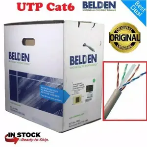 Kabel Lan UTP Cat6 CAT 6 BELDEN USA ORIGINAL Meteran