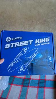 Product Review of Street King Side Mirror V1 Fully Cast Alloy Adjustable HD Lens 14*8cm LTO Passed Universal Surfy Motorcycle from S**. 1