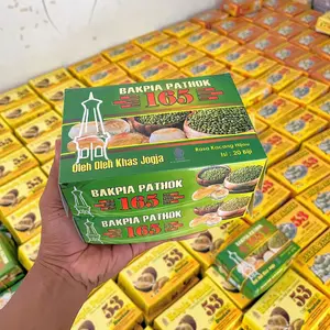 Promo 5 box Bakpia pathok basah rasa kacang hijau ORIGINAL isi 20 oleh oleh tradisional khas Jogjakarta