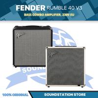 Gambar Fender Rumble 40 V3 Bass Amplifier | Ampli Bass 40 Watt Original - BLACK dari SoundStation Store Kota Tangerang Selatan 1 Tokopedia