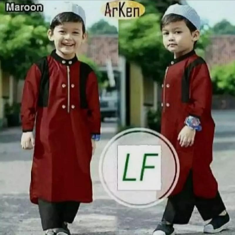 Setelan KOKO anak plus peci 0-12 thn // Setelan koko Pakistan anak // koko arken anak // koko anak terbaru // gamis koko anak 3