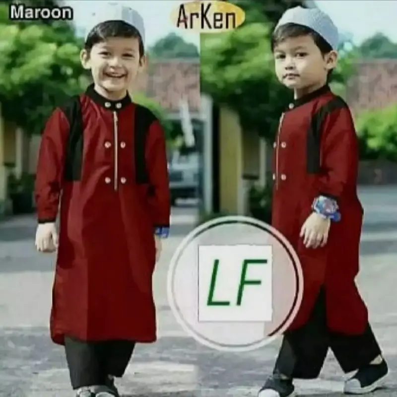Setelan KOKO anak plus peci 0-12 thn // Setelan koko Pakistan anak // koko arken anak // koko anak terbaru // gamis koko anak 3
