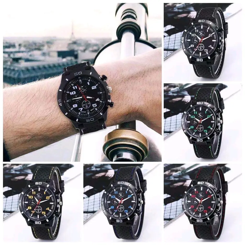 COD JAM TANGAN PRIA CHORONO, MURAH KUALITAS BAGUS , ELEGAN