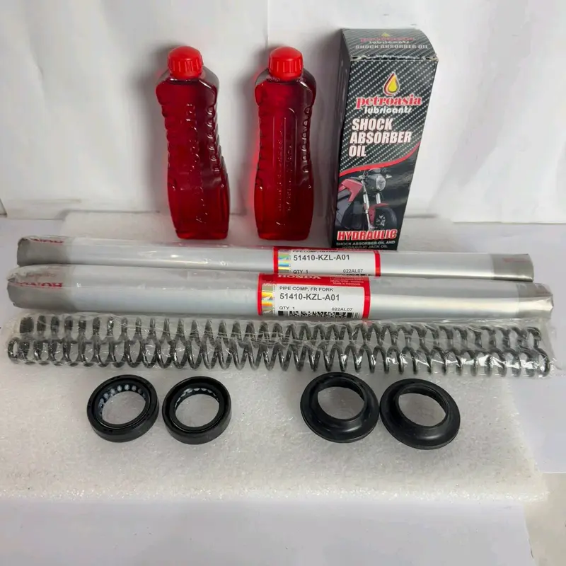 Paket As Shock Depan (KZL) Buat Motor Honda Beat Fi, Beat Esp, Vario 110 Fi, Vario 125 Led, Vario 150 Led, Scoopy fi, Spacy Fi 2