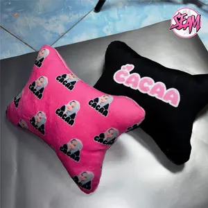 BANTAL LEHER MOBIL BANTAL MOBIL BANTAL JOK MOBIL FACE NAMA PATTERN TERMURAH FREE DESAIN FOTO KADO ULTAH WISUDA WEDDING BANTAL CUSTOM BEBAS REQUEST