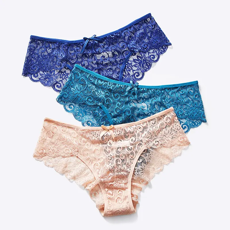 Celana Dalam Wanita jumbo G String renda lembut C1250 1