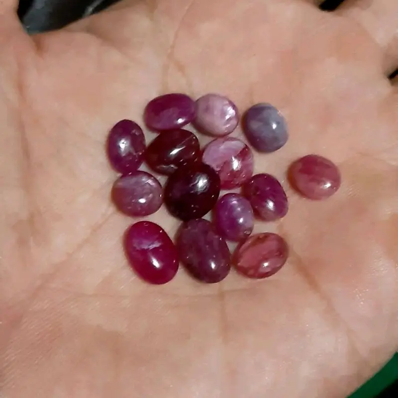Batu Permata Merah Ruby untuk Perhiasan Cincin 1