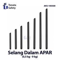 Gambar Selang Dalam APAR 0,5 Kg - 9 kg / Selang Internal Tabung Pemadam Api / Selang Dalam APAR 0,5 kg 1 kg 2 kg 3 kg 4 kg 6 kg 9 kg / Sparepart Tabung Pemadam Kebakaran / Aksesoris Sistem Pemadam Api / Komponen Pemadam Kebakaran - Selang Dalam APAR 0,5 Kg dari Tonata Indonesia Kab. Tangerang 1 Tokopedia