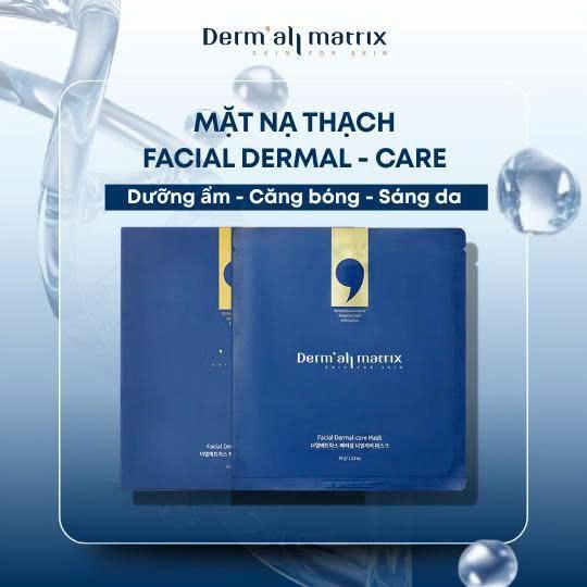Hộp Mặt Nạ Derm All Matrix Facial Dermal Care Mask Hỗ Trợ Dưỡng Ẩm Căng Bóng Da…