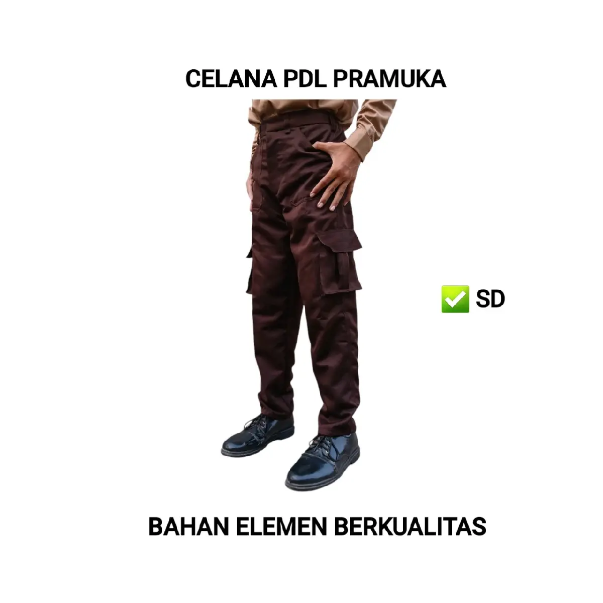 CELANA PDL PRAMUKA SD PANJANG BAHAN ELEMEN BERKUALITAS Cargo