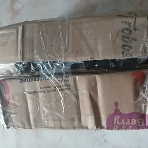 Rengginang mentah terasi, bawang putih, ketan hitam