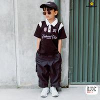 Gambar KiddSupply Polo Rugby Shirt Shield 07 l Kaos Anak | Polo Kids KD-RGB007 - Black White, S dari KIDDSUPPLY Kab. Banyuwangi 4 Tokopedia