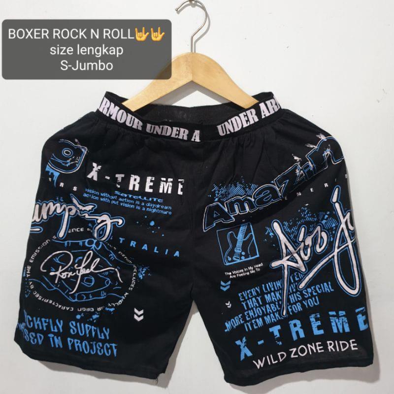 termurah 100 ribu dapat 8 celana bokser bahan pe adem 5