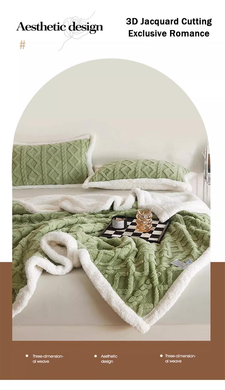 Product Introduction of KOLER Malambot Double Sided Cashmere Thick Blanket Double and QueenSize Kumot Makapal 20
