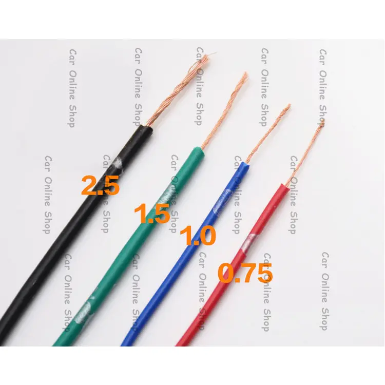 Kabel Bintik Serabut Tembaga 0.75 1 1.5 2.5 mm Motor Mobil Otomotif