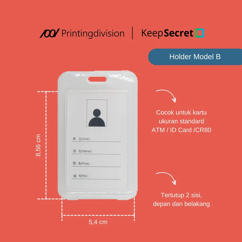 HOLDER ID CARD / COVER ID CARD 2